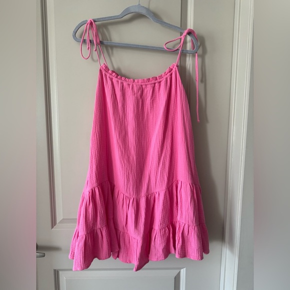 NWOT Pink Dress l M - Picture 4 of 6